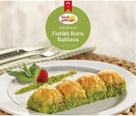 FARUK GULLUOGLU Baklava w/Pistachios 454g
