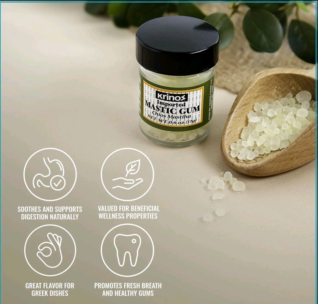 Krinos mastic gum  0.6oz