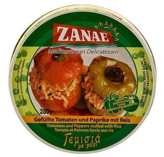 Tomato and Pepper Stuffed with Rice Dolma  (zanae) 280g