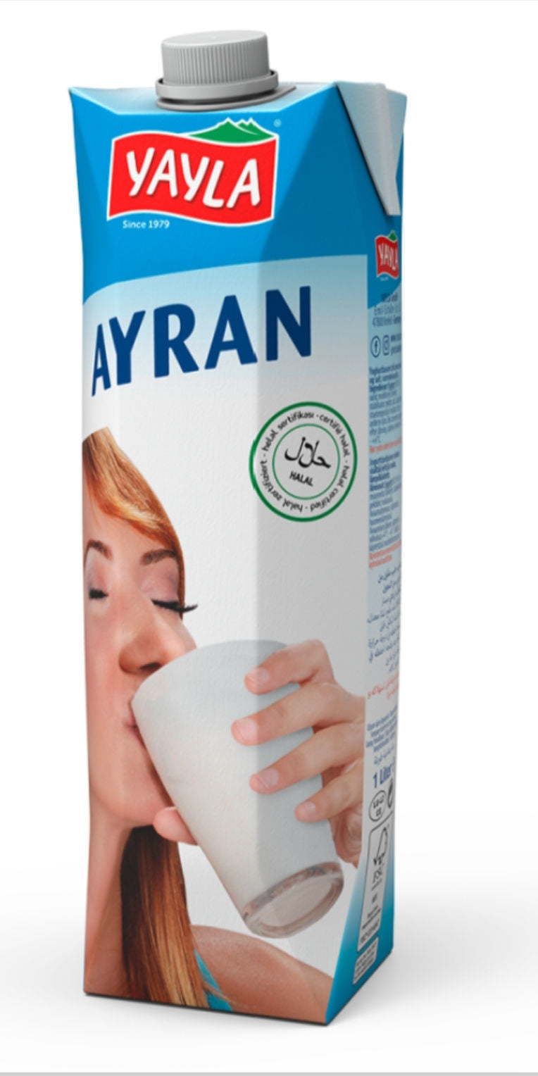 TURKISH YAYLA  AYRAN 8.45 FL Oz YOGURT DRINK (imported)