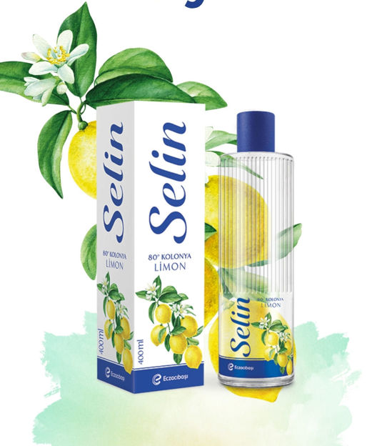 Selin lemon cologne 400ml