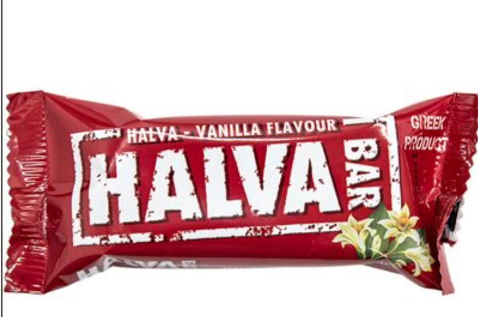 HAITOGLOU Vanilla Halva Snack Bars 40g bar