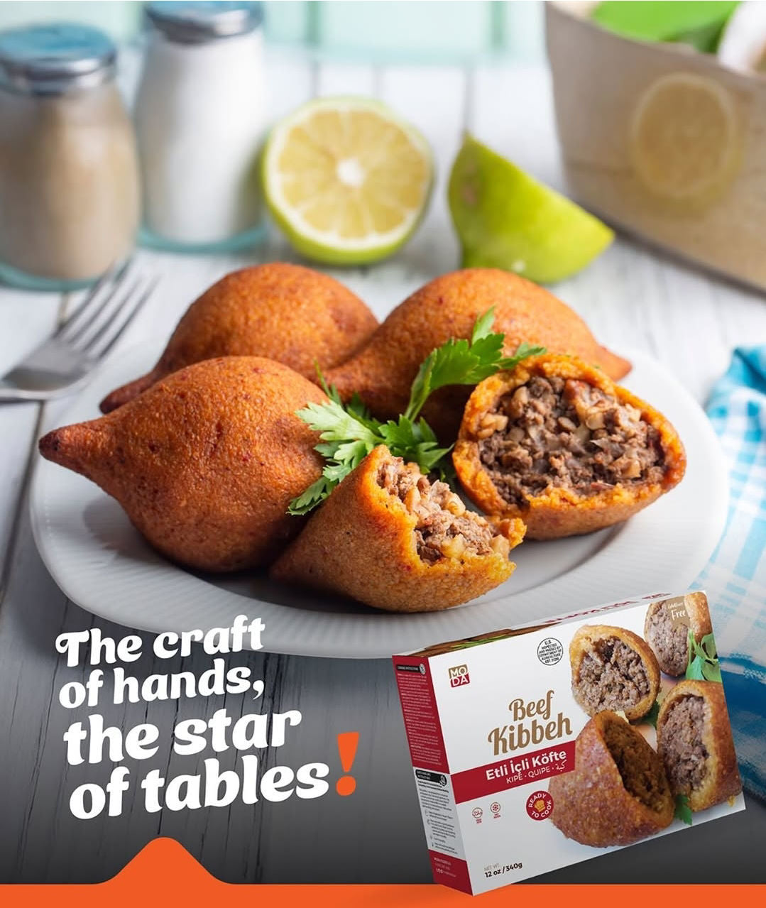 MODA Icli kofte( Kubbeh) 5 pcs 12oz