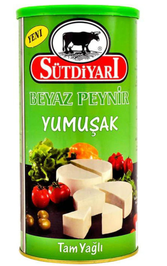 DAIRYLAND White Cheese in Green Can (Yumusak Tam Yagli Beyaz Peynir) 1000g